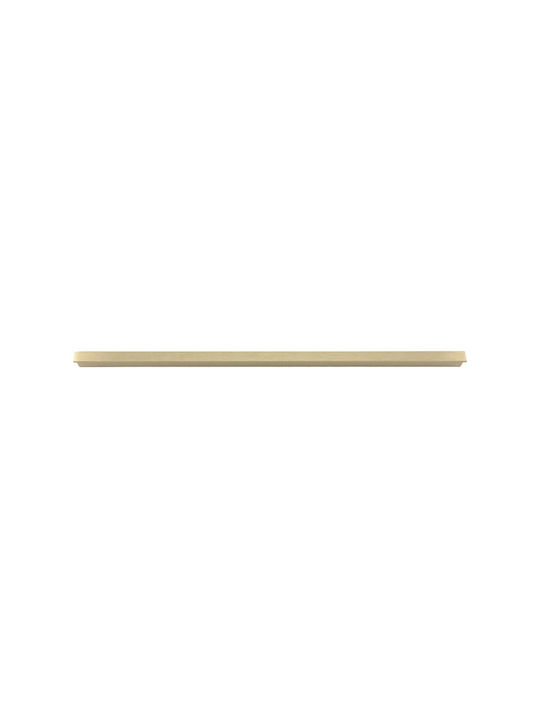 Gtv Gtv Möbelgriff aus Metall in Gold Farbe 18.5mm Lochabstände 160mm UA-PILLAR-160-22