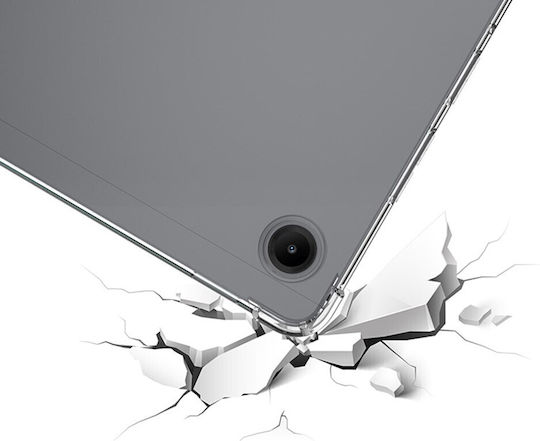 Silikon Hülle Mit Verstärkten Ecken Transparent Für Samsung Galaxy Tab A9+/Tab A11+
