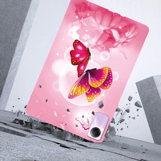 Silikon Hülle Pink Schmetterlinge Xiaomi Redmi Pad 2 11