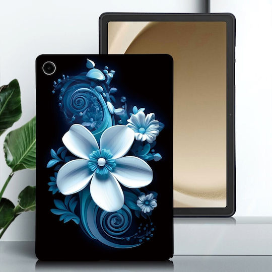 Silikon Hülle Schwarz Orchid Samsung Galaxy Tab A9+/Tab A11+