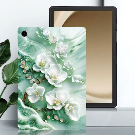 Silikonhülle Jade Flower Samsung Galaxy Tab A9+/Tab A11+