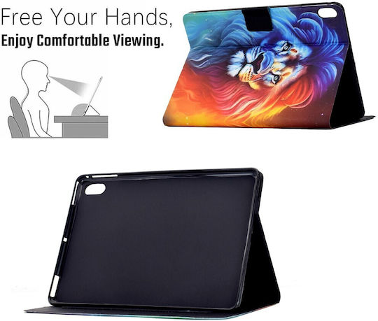 Xiaomi Redmi Pad 2 11 Wallet Hülle Bunte Löwe