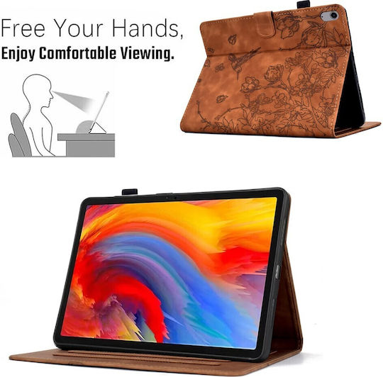 SSCase Tablet Hülle Brieftasche Braun Baum Xiaomi Redmi Pad 2 11
