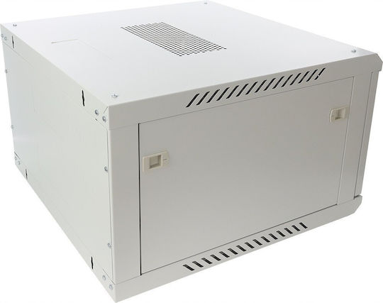 Pulsar Επιτοίχια Καμπίνα Rack 6U 60x60cm Γκρι RWA666-G