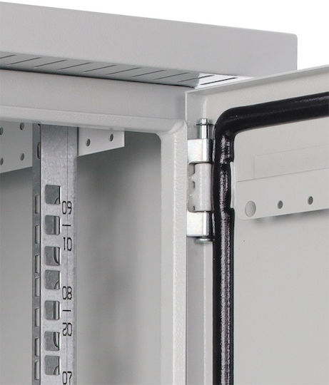 Pulsar Dulap Montat Pe Perete Pentru Rack 6U Gri