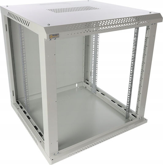 Pulsar Wandmontierter Rack-Schrank 12U Graue
