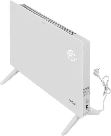 Kraft & Dele Convector De Pardoseală 2400W Cu Termostat Electronic Și WiFi Negru