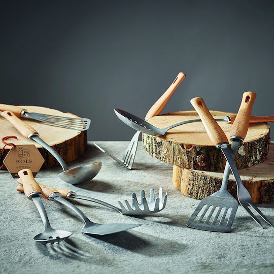 De Buyer B Bois Slotted Spoon 36,5 Cm De Buyer B Bois Slotted Spoon 36,5 Cm