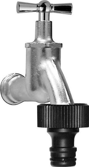 Gardena Anschluss Rohrleitungsventil Silber