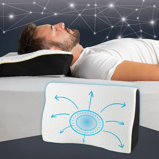 Memory Foam Bed Pillow 34x60x11cm