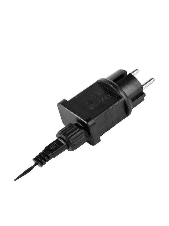 Domoletti Wasserdichte Lichterkette LED IP44 10m mit 10 Lampen Warmweiß