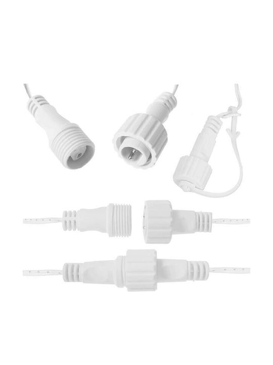 Springos Waterproof LED Garland Lights IP44 14.5m with 300 Warm White Lights
