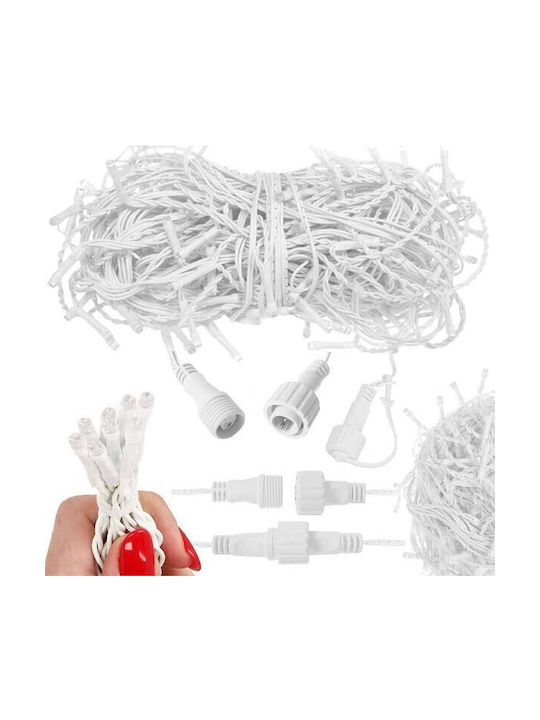 Springos Waterproof LED Garland Lights IP44 14.5m with 300 Warm White Lights