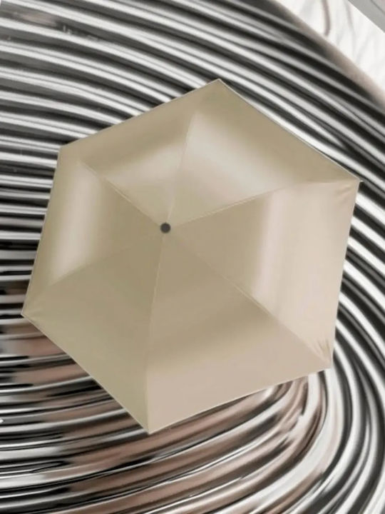 Knirps Regenschirm Kompakt Beige Knirps Regenschirm Kompakt Beige