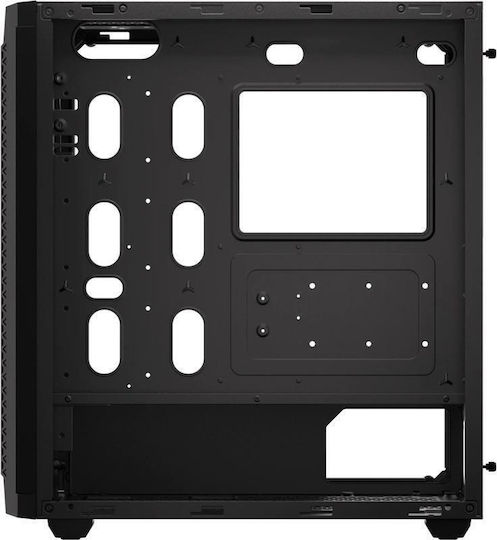 Corsair 480T Airflow MT Gaming Midi Tower Carcasă PC cu Fereastră Laterală și Iluminare ARGB Negru