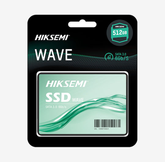 Hiksemi SSD 120GB de tip 2.5'' cu conexiune SATA III HS-SSD-WAVE(S)/120G