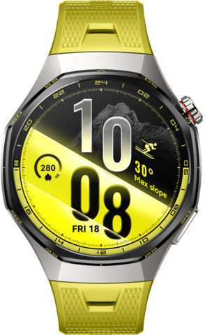 Huawei Watch GT 7 Pro Titanium 46mm Водоустойчив с Пулсомер (Жълт)