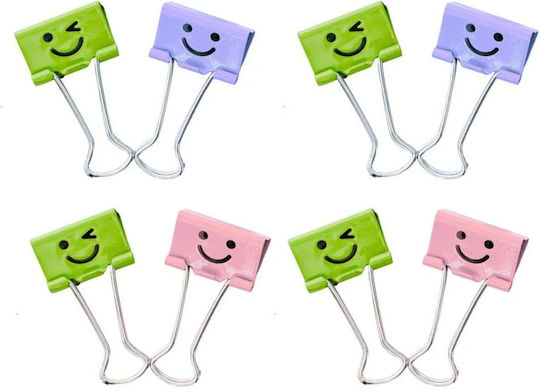 Lean Toys Clips 19mm 8 Pieces