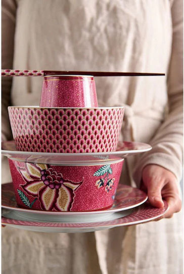 PiP Studio Flower Festival Essstäbchen aus Porzellan Rosa 2pcs