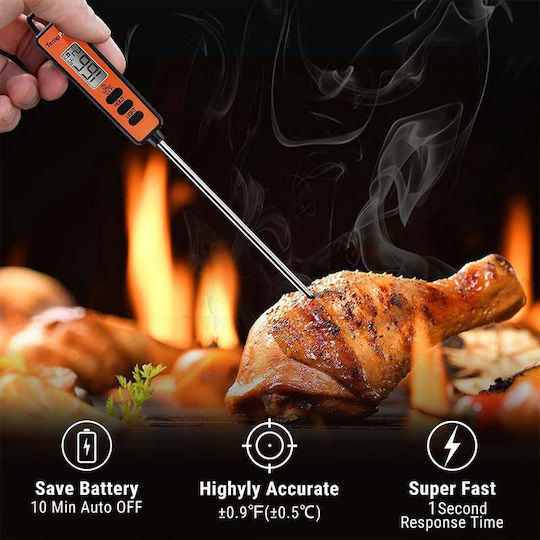 TempPro TP-01A Digital Lebensmittelthermometer mit Sonde -50°C / +300°C
