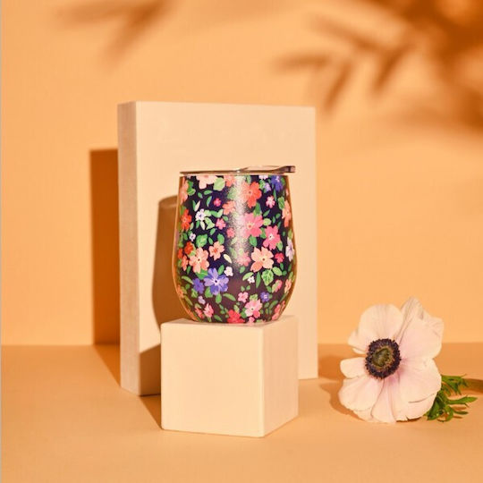 Yoko Design Βενετία Ποτήρι Θερμός Ανοξείδωτο BPA Free 250ml Πολύχρωμο με Επιστόμιο