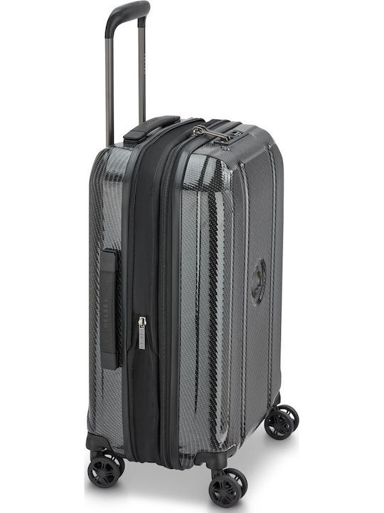 Delsey Helium Βαλίτσα Ταξιδίου Καμπίνας Anthracite Ύψους 55εκ.