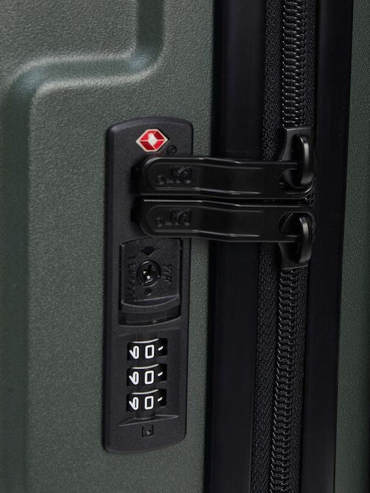CAT Hard Green Suitcases