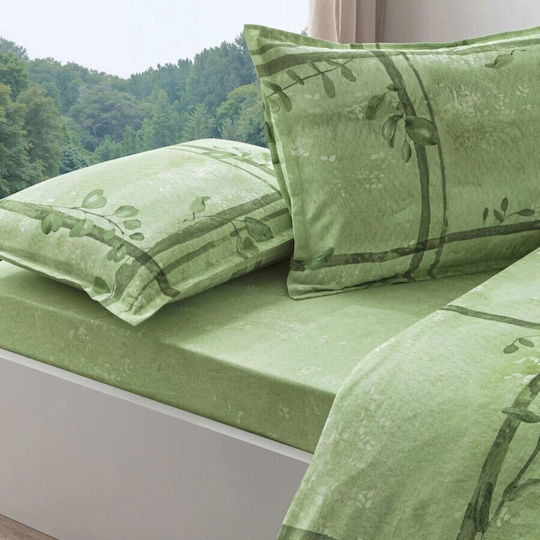 Tac Set Huse Pentru Pilote Duble 200x220cm Verzi Tac Set Huse Pentru Pilote Duble 200x220cm Verzi