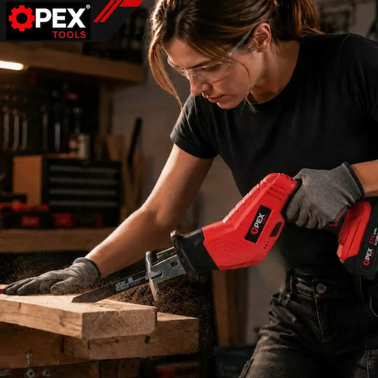 Opex Tools OPX28013 Reciprocating Saw 21V 2x1.5Ah