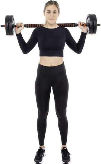 Victoria Sport Αλτήρες Σετ με Μπάρα Συνολικού Βάρους 20kg
