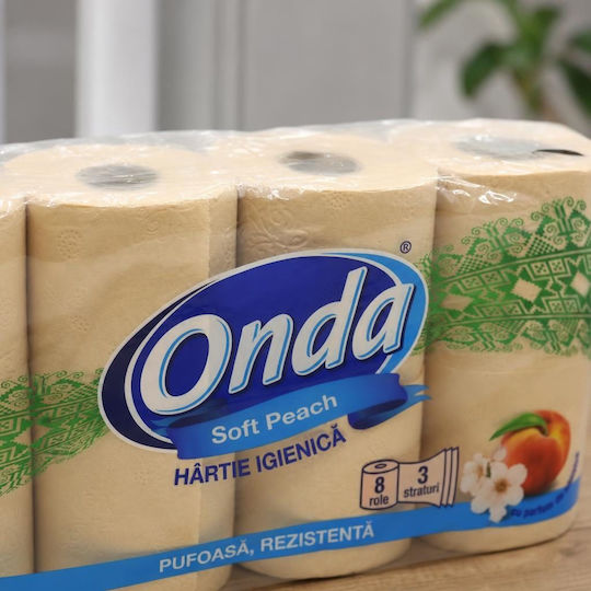 ONDA Hârtie igienică 8 role 3 foi