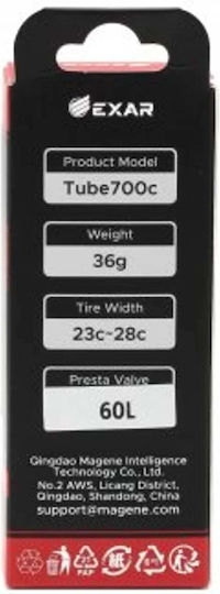 Cameră de aer Exar TPU 700x23-28 FV 75mm