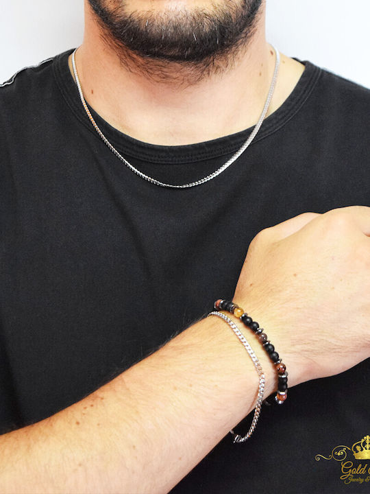 Chrysostomos Men's Bracelet Made of Stainless Steel