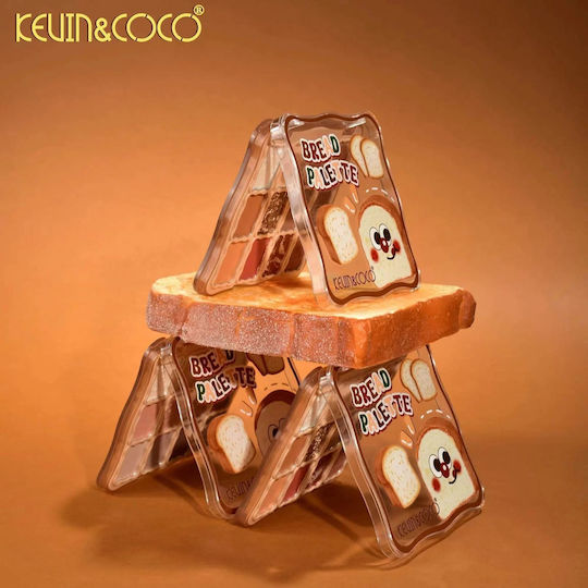 Kevin&Coco Παλέτα με Σκιές Ματιών Matte σε Στερεή Μορφή Soft Nude 82.7gr