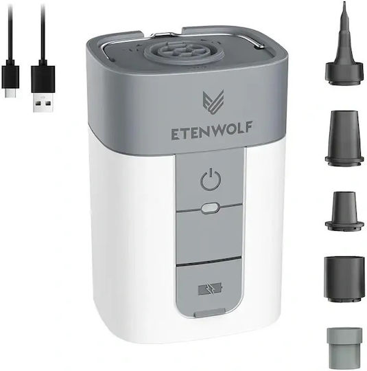 Etenwolf Air 5 Pro Elektrische Pumpen für Aufblasbares Weiß