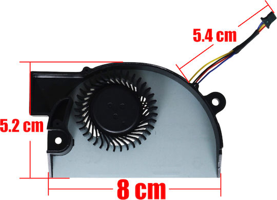 Ανεμιστηράκι Laptop Cpu Cooling Fan Acer Aspire V 17 Nitro Vn7-791 Vn7-791g Xrf-bp10a815-hj791g Mg60090v1-c200-s9c Mg60090v1-c250-s9c Ef50060s1-c090-s99 023.10021.0001 4pin Κωδ.81785