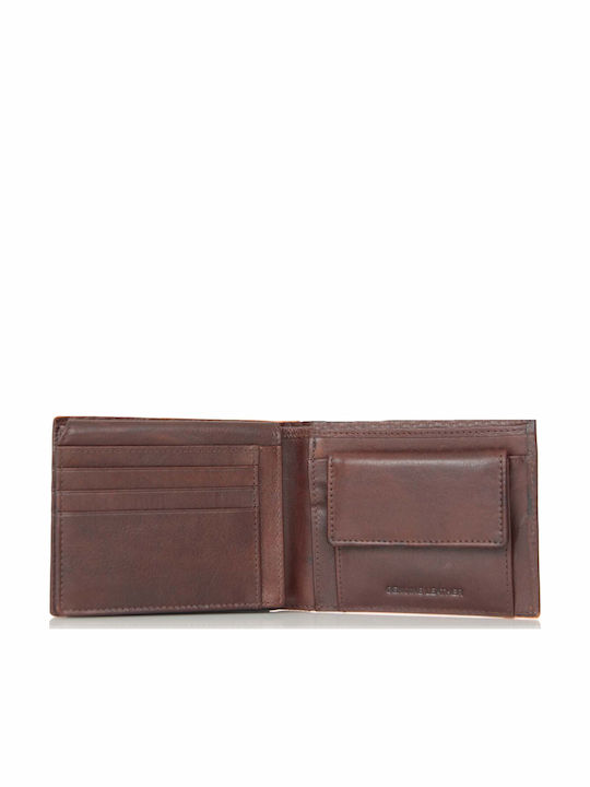 Leder Herrenbrieftasche Braun