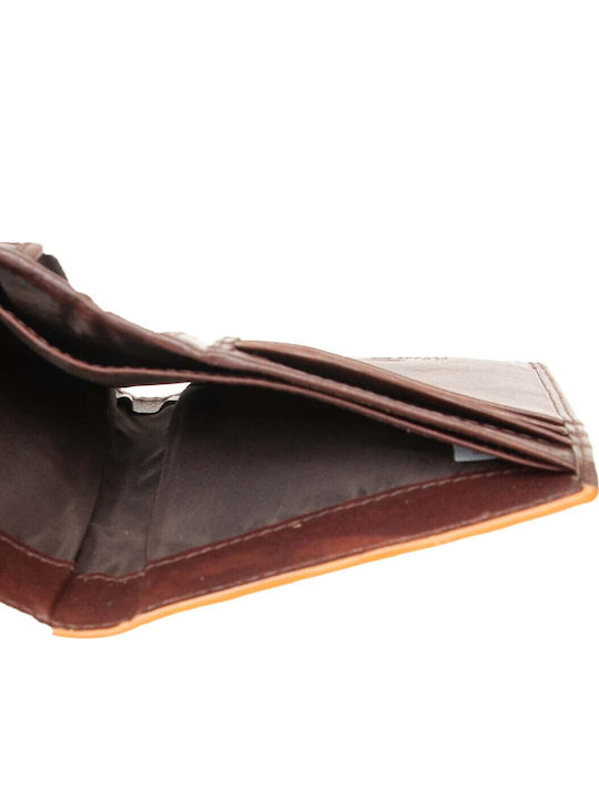 Deri Herrenbrieftasche Braun