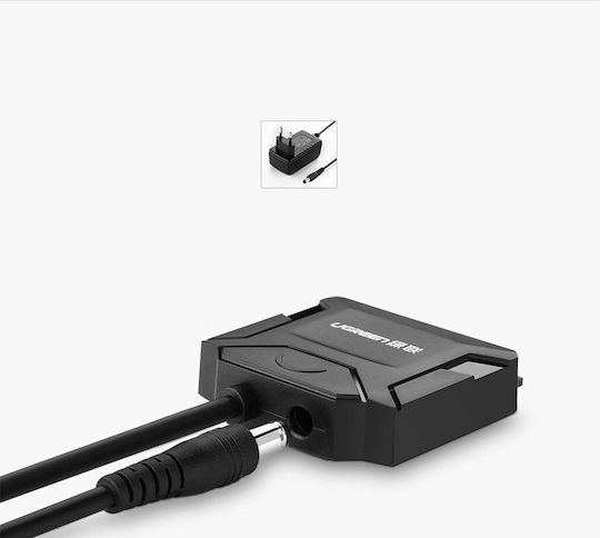 Ugreen CR108 Αντάπτορας SATA to USB 3.0 5Gbps Data Transfer HDD SSD Χωρίς Τροφοδοτικό Μαύρο