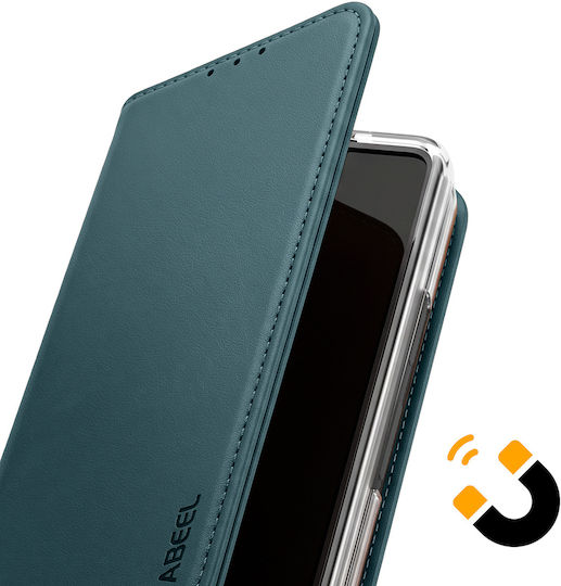Abeel Husa Wallet RFID Google Pixel 11 Pro Fold Stand Verde