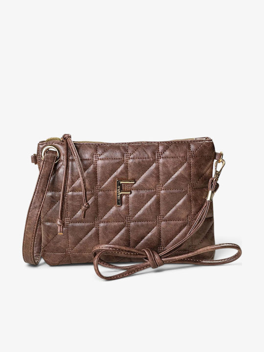 Braune Damenclutch