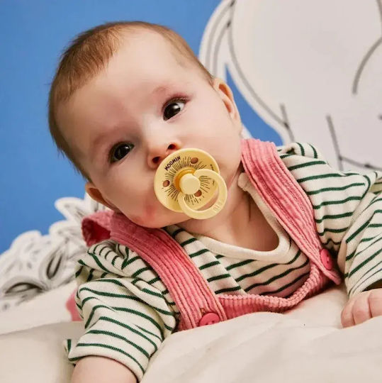 Bibs Moomin Залъгалки Каучук Жълти за 18+ месеца 2 бр