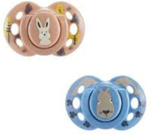 Tommee Tippee Fun Soother Биберони Силикон за 18-36 месеци 2бр