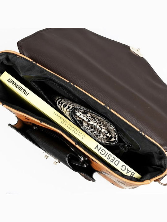 Damentasche Schulter Crossbody Braun