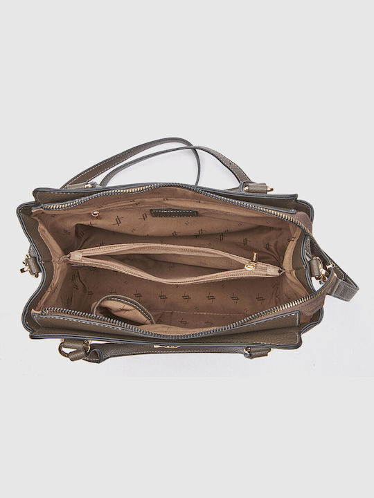Damenhandtasche in Zigarrenbraun