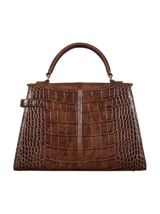 Brown Leather Women's Handbag