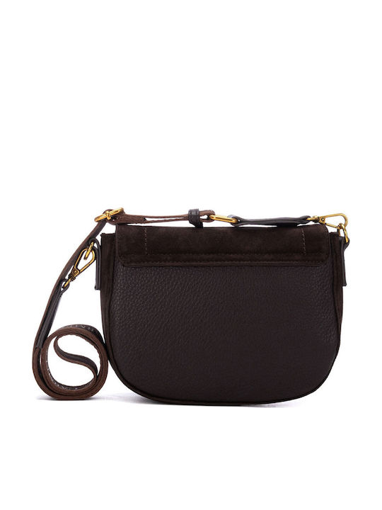 Leder Damen Handtasche Crossbody Braune
