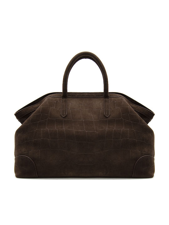 Ash Leather Women's Shopper Bag Suede Brown