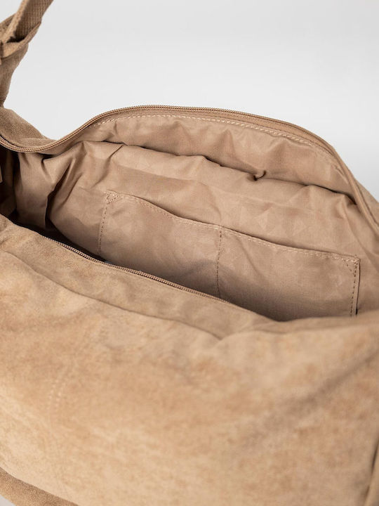 Damen Hobo-Tasche aus Wildleder Puro