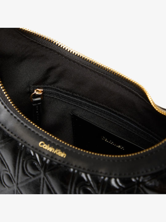 Emblem Aop Women's Hobo Bag Black
